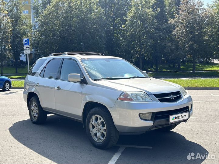 Acura MDX 3.5 AT, 2003, 200 300 км