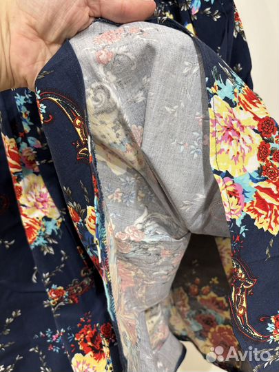 Платье с цветочным принтом