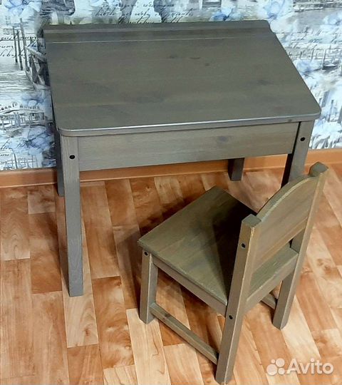 Детский стол и стул IKEA