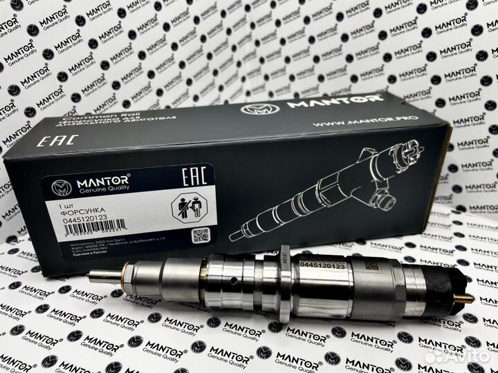 Дизельная форсунка mantor Common Rail 0445120123