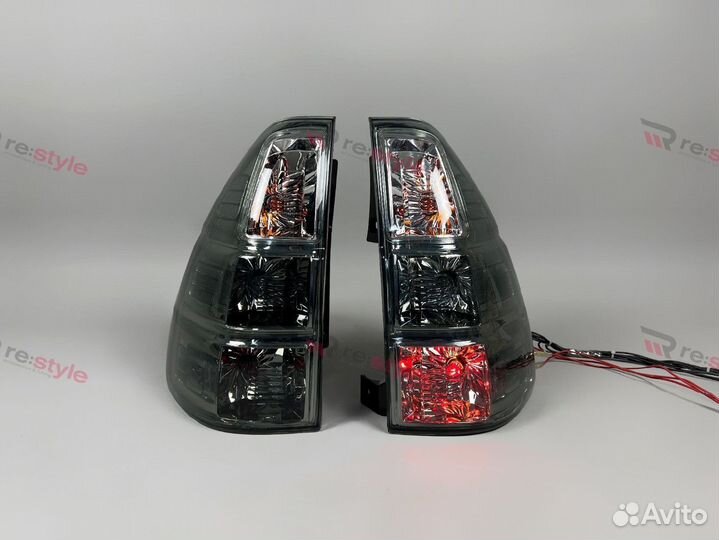 Фонари задние Lexus GX470 Дымчатые Vland