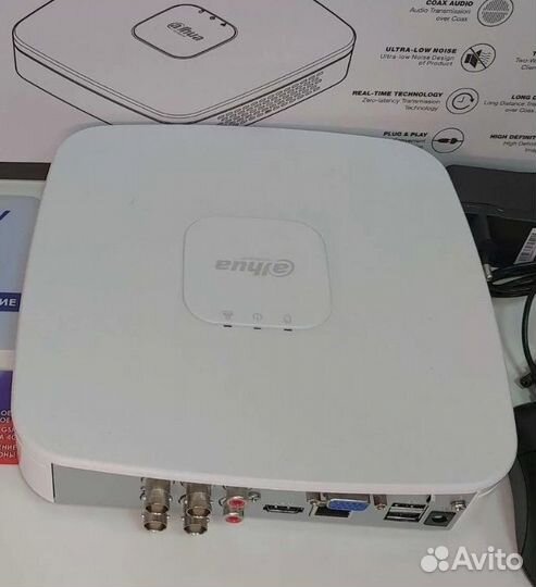 Комплект видеонаблюдения 4 Мп dahua 3 камеры