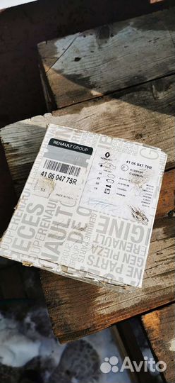 Тормозные колодки renault