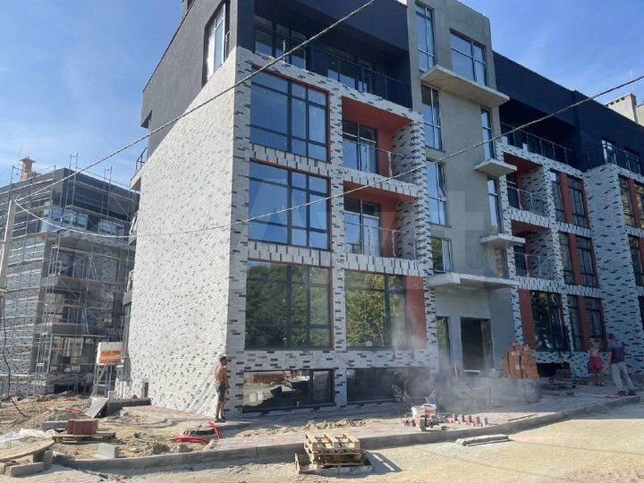 1-к. апартаменты, 57 м², 2/4 эт.