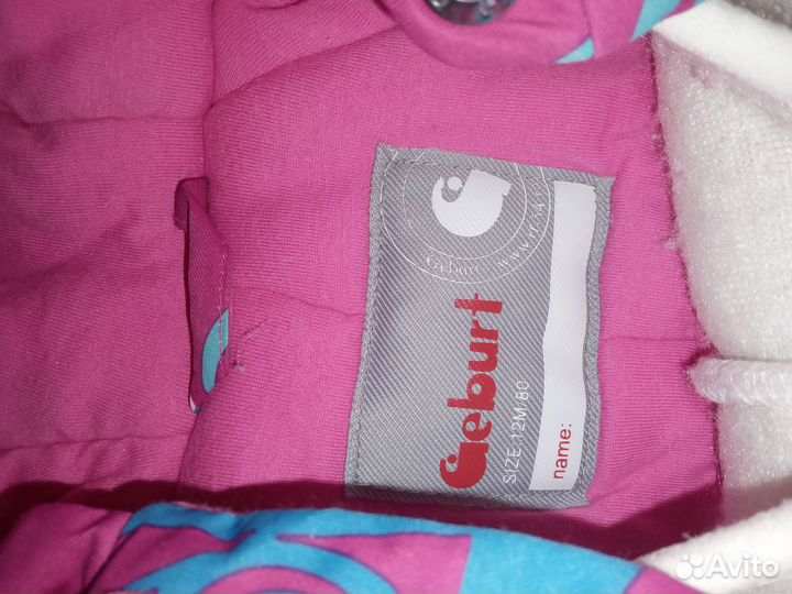 Зимний комбинезон для девочки