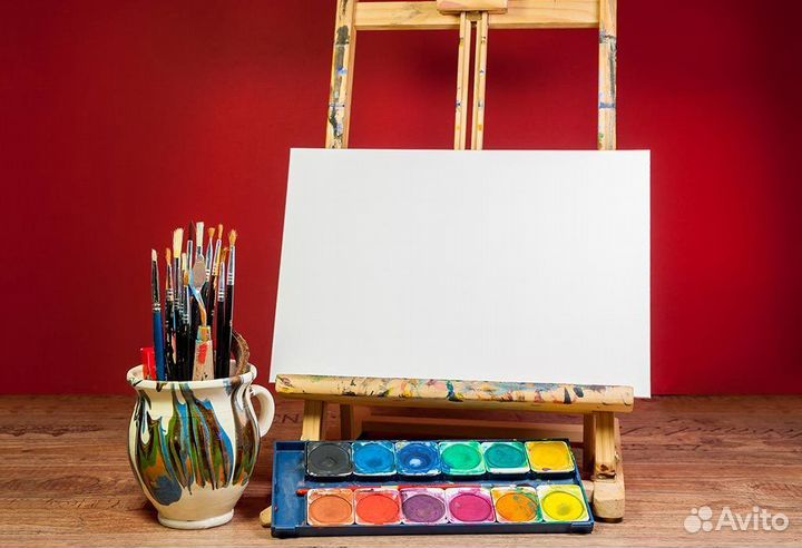 Краски и другие товары для художников и творчества