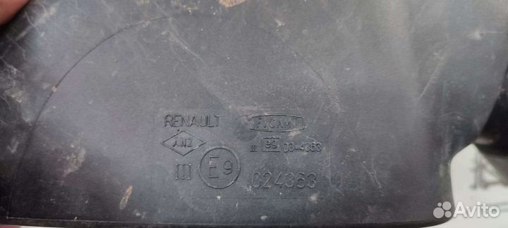 Зеркало правое электрическое Renault Duster