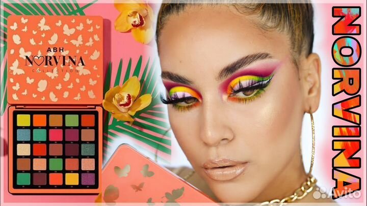 Палетка теней ABH norvina pro vol 3