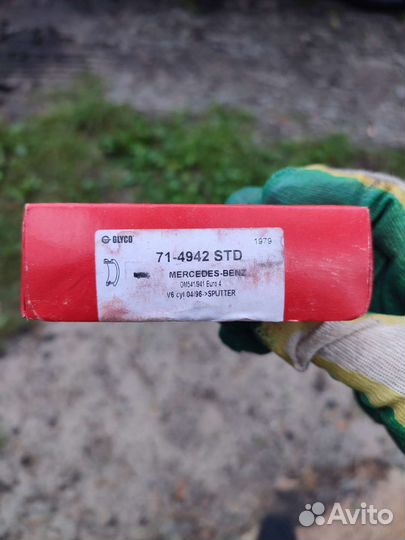 Вкладыши шатунные Мерседес Актрос