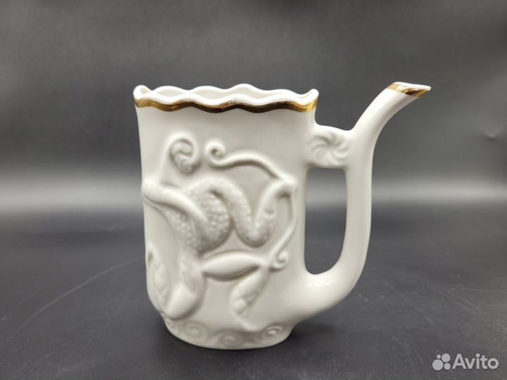 Кружка поильник бюветница 230мл. Кисловодск фарфор