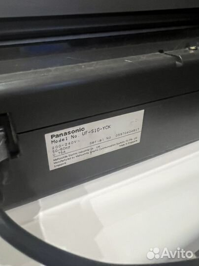 Факс panasonic uf-s10
