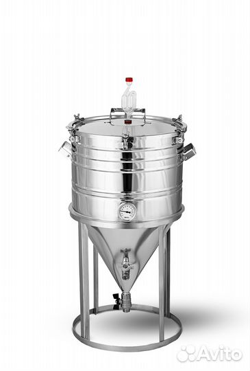 Цилиндроконический танк 40 л, Домашняя пивоварня