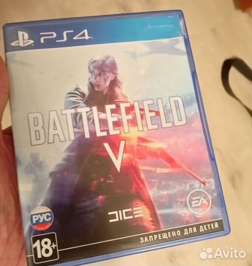 Battlefield 5 ps4 диск с игрой