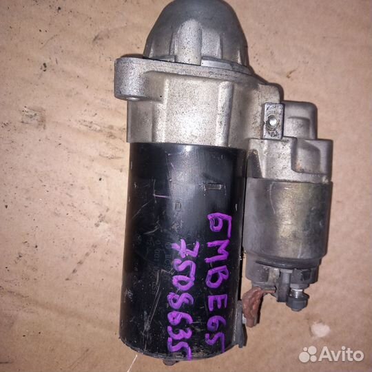 Бмв 7 е65 стартер 7508635