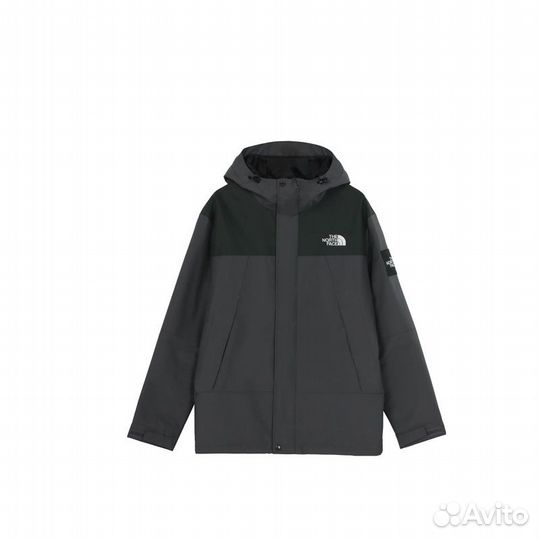 THE north face Windbreaker Jackets Men Dark Gray (XL)(65)