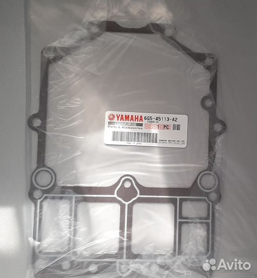 Прокладка под блок цилиндров на Yamaha 150-225