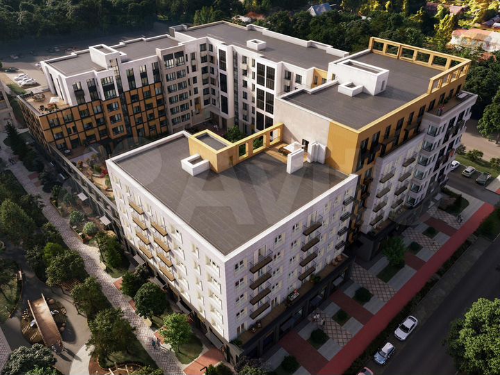 2-к. квартира, 47 м², 1/4 эт.