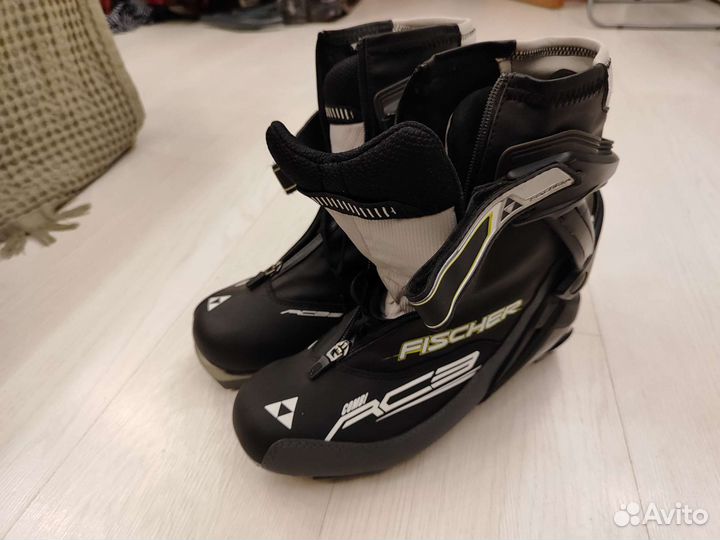 Лыжные ботинки fischer 42 размер