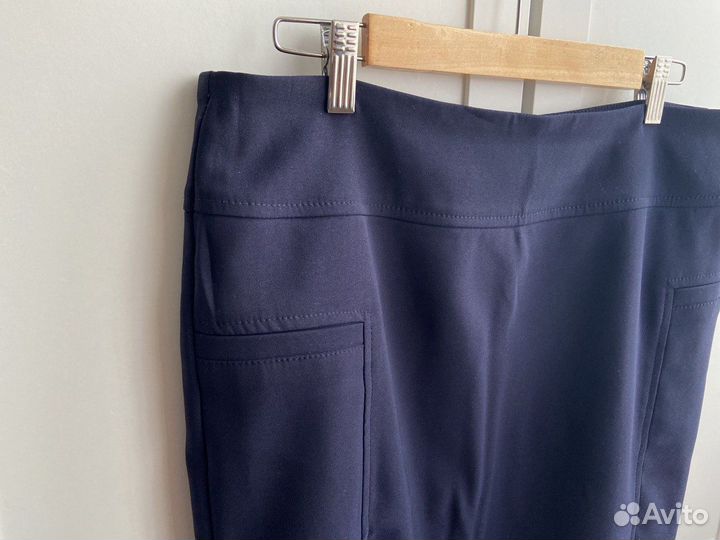 Юбка карандаш синяя 48 50 Россия