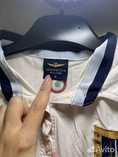 Поло футболка aeronautica