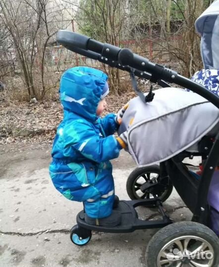 Подножка для второго ребенка на коляску, новая