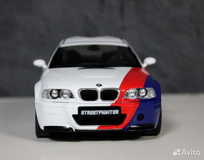 Модель 1:18 BMW M3 streetfighter (E46) 2000 Solido