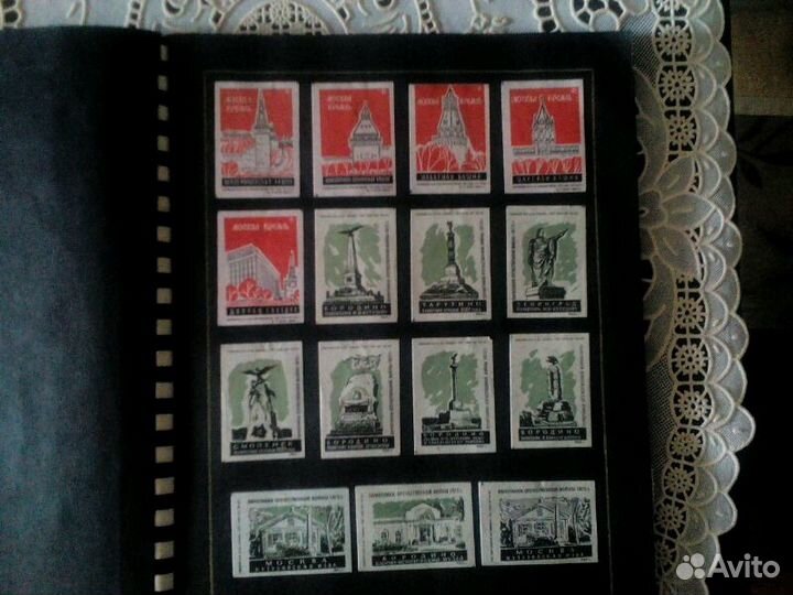 Этикетки от спичечных коробков