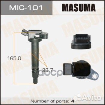 Катушка зажигания Masuma MIC-101 MIC-101 Masuma