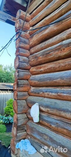 Сруб дома под разбор