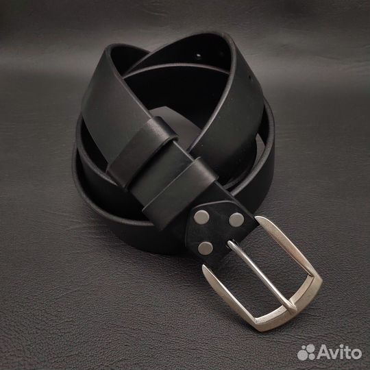 Мужской кожаный Ремень ручной работы