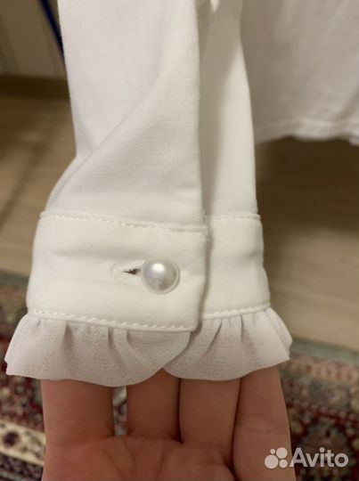 Блузка молочного цвета Gulliver, 146