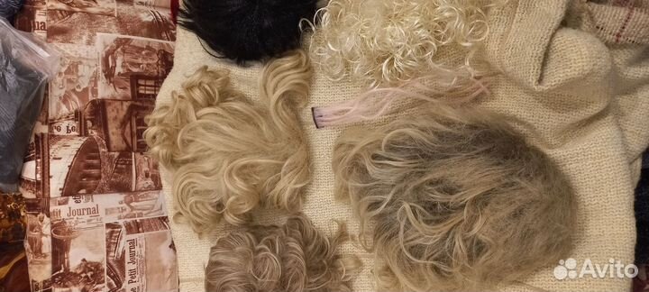 Парики, шиньоны цена за всё