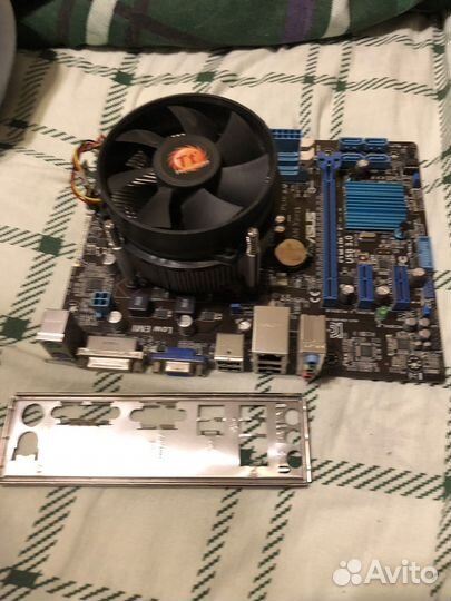 Материнская плата 1155 asus H61M-F