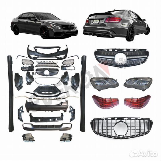 W212 переделка в рестайлинг обвес