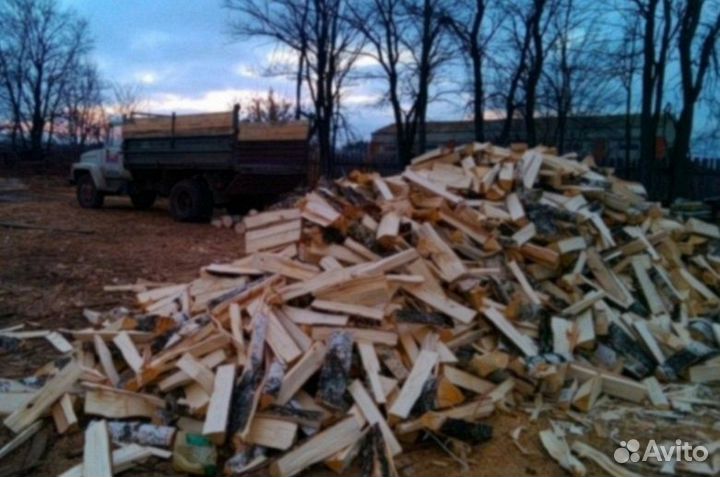 Дрова колотые