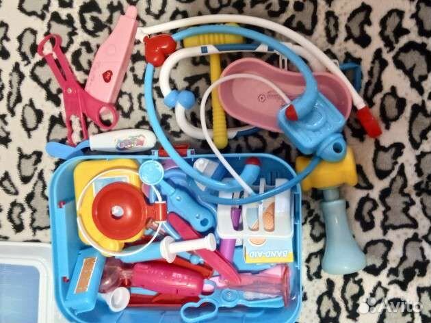 Детский набор доктора в боксе