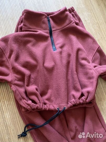 Костюм спортивный женский флисовый новый