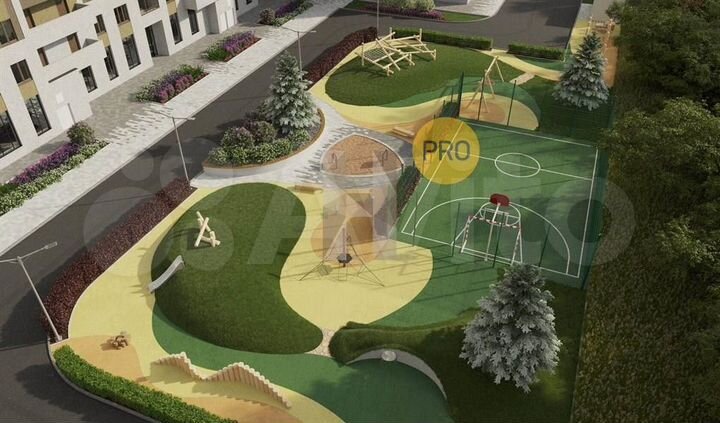 2-к. квартира, 53,3 м², 13/21 эт.