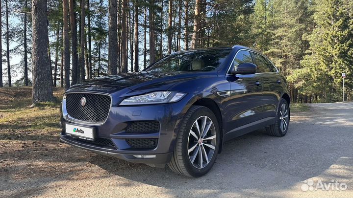 Jaguar F-Pace 2 AT, 2016, 175 500 км