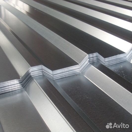 Забор из профнастила, цинк