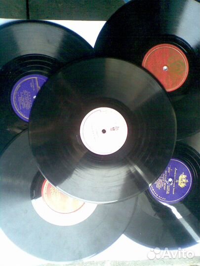 Виниловые грампластинки на 78 об/мин