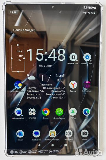 Планшет Lenovo Tab M10 FHD Plus