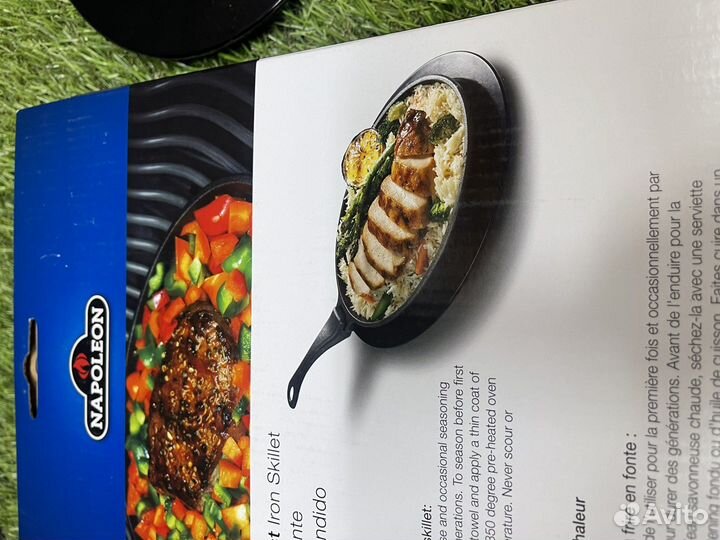 Чугунная сковорода со съемной ручкой Napoleon