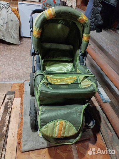 Прогулочная коляска зимняя бу