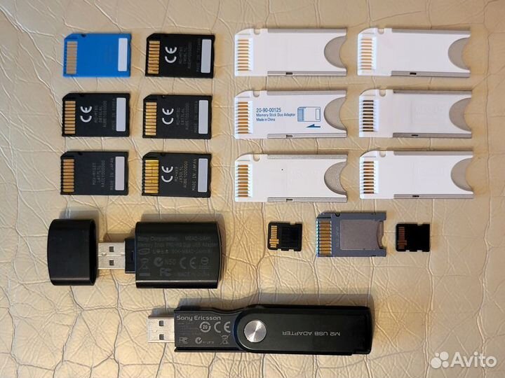 Sony Memory Stick - карты и адаптеры