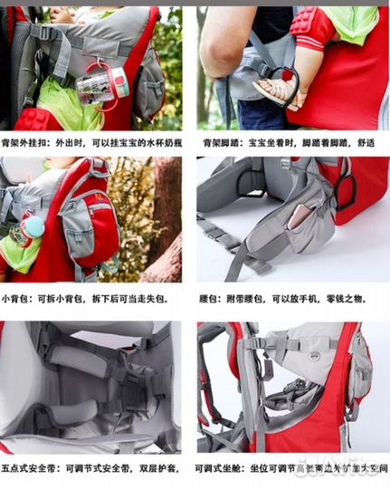 Туристический рюкзак-переноска для детей