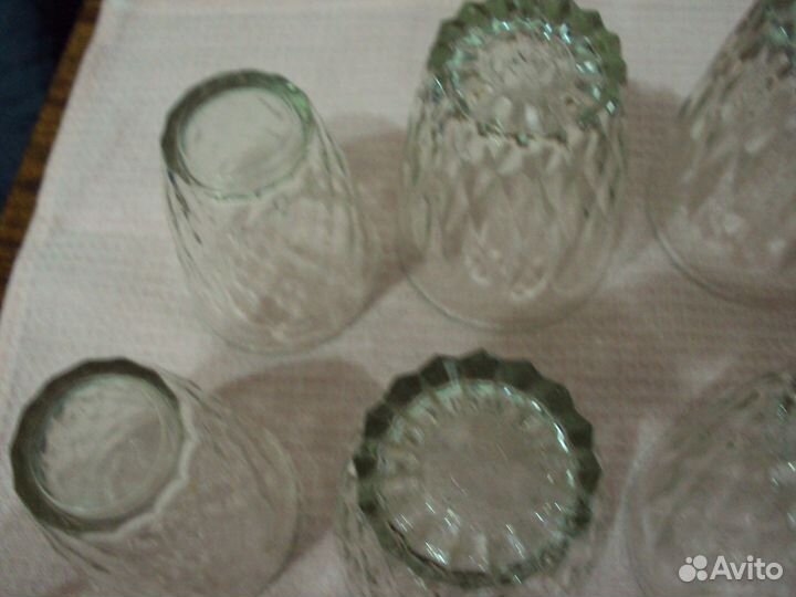 Стаканы и рюмки СССР Уршельск и Бор