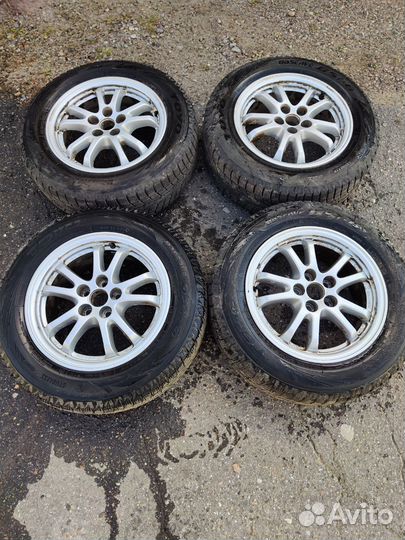 Литые диски r15 5 100 toyota, + шины Toyo195*65*15