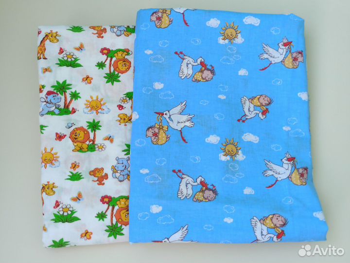Пеленки детские ткань ситцевая