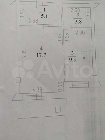 Квартира-студия, 36,1 м², 16/16 эт.